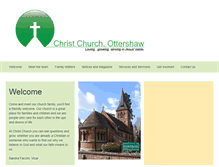 Tablet Screenshot of ottershawchurch.com